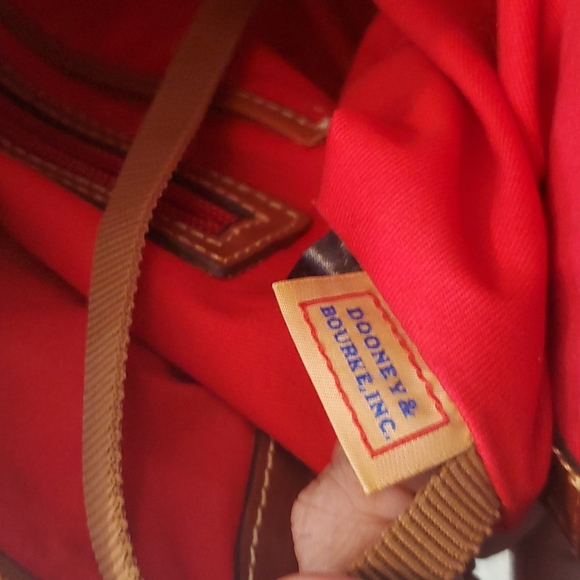 Dooney & Bourke Leather Satchel Crossbody Purse Bag - Picture 7 of 11